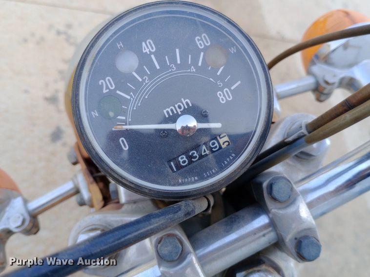 image for item NY9373 1973 Honda CB100 motorcycle