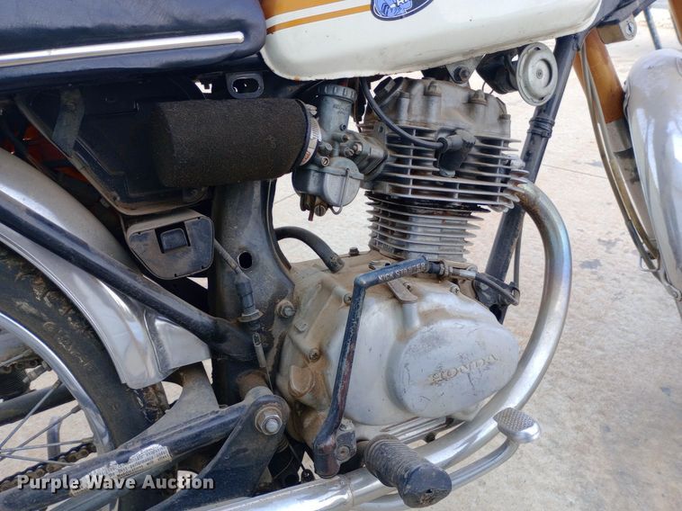 image for item NY9373 1973 Honda CB100 motorcycle