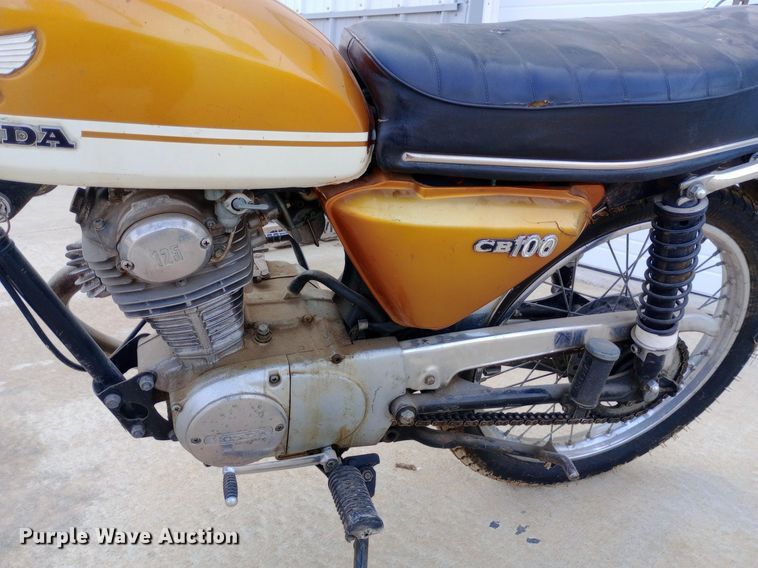 image for item NY9373 1973 Honda CB100 motorcycle