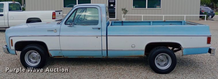 image for item NY9386 1976 Chevrolet  Scotsdale pickup truck