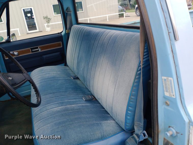 image for item NY9386 1976 Chevrolet  Scotsdale pickup truck