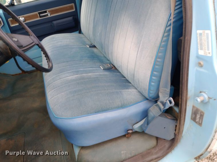 image for item NY9386 1976 Chevrolet  Scotsdale pickup truck