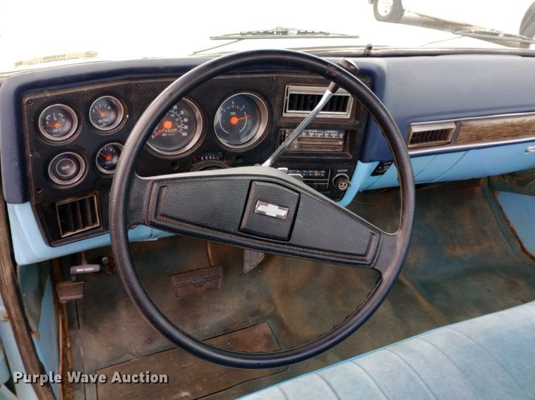 image for item NY9386 1976 Chevrolet  Scotsdale pickup truck