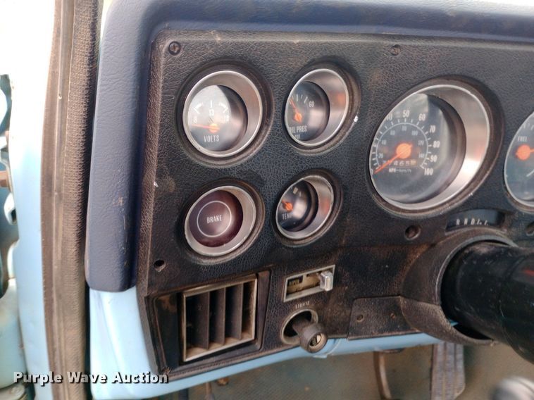 image for item NY9386 1976 Chevrolet  Scotsdale pickup truck