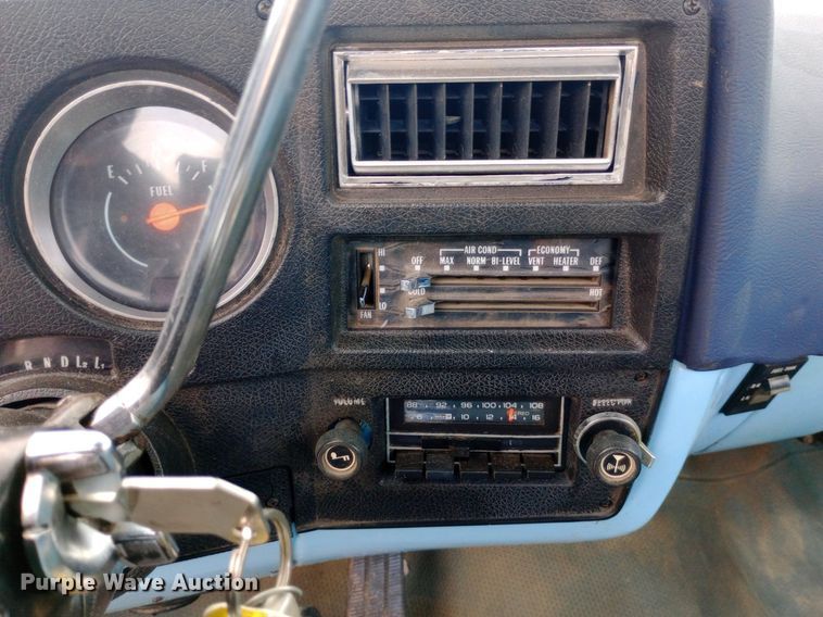 image for item NY9386 1976 Chevrolet  Scotsdale pickup truck