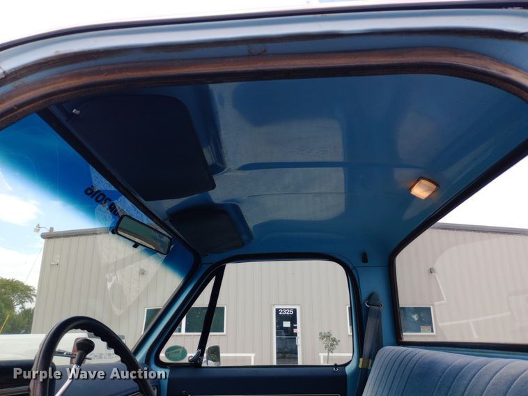 image for item NY9386 1976 Chevrolet  Scotsdale pickup truck