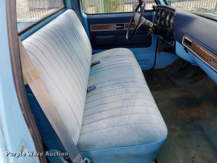 image for item NY9386 1976 Chevrolet  Scotsdale pickup truck