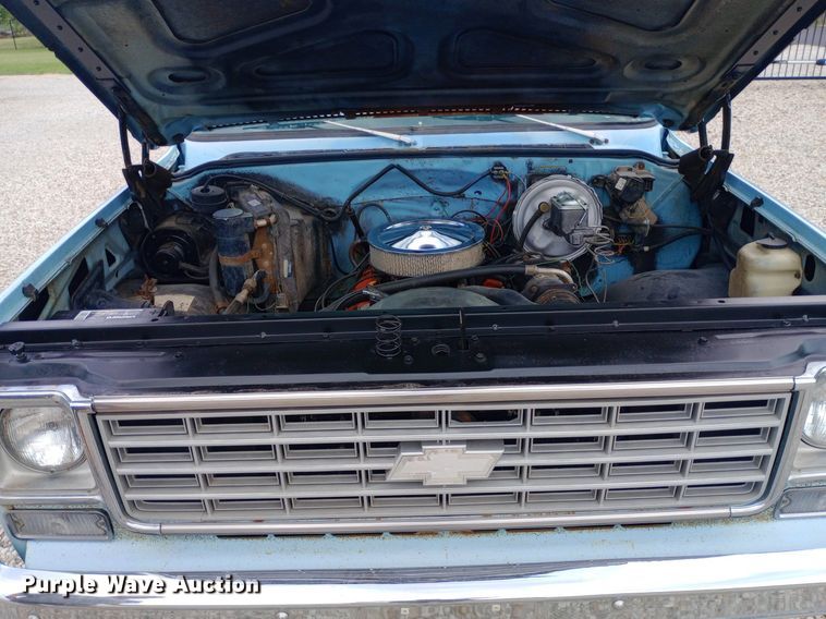 image for item NY9386 1976 Chevrolet  Scotsdale pickup truck