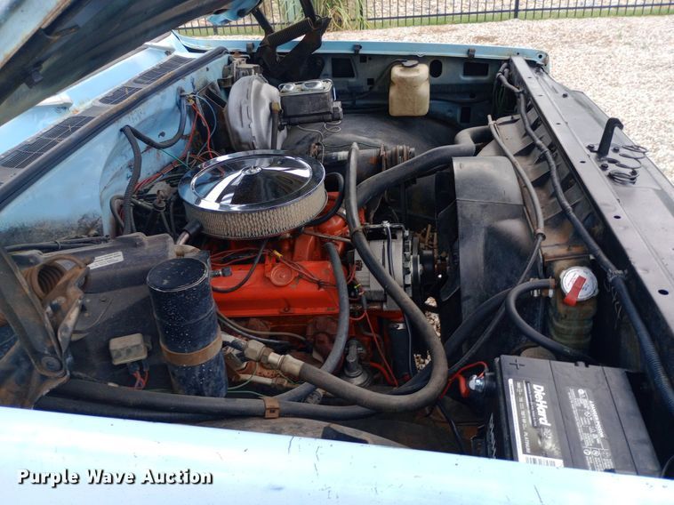 image for item NY9386 1976 Chevrolet  Scotsdale pickup truck