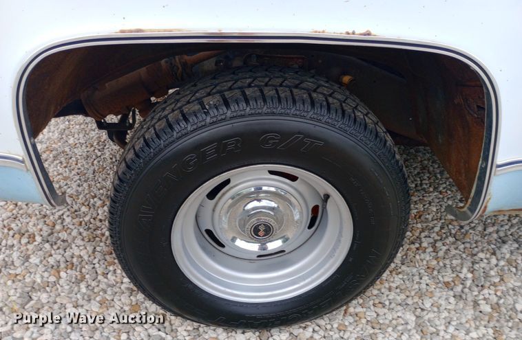 image for item NY9386 1976 Chevrolet  Scotsdale pickup truck