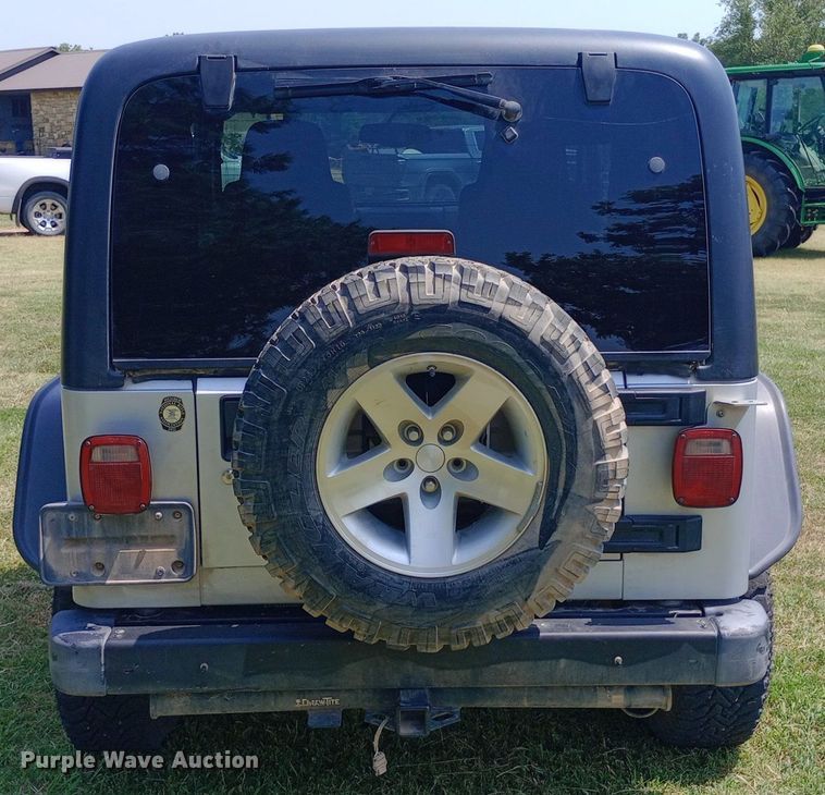 image for item NY9405 2004 Jeep Wrangler SUV