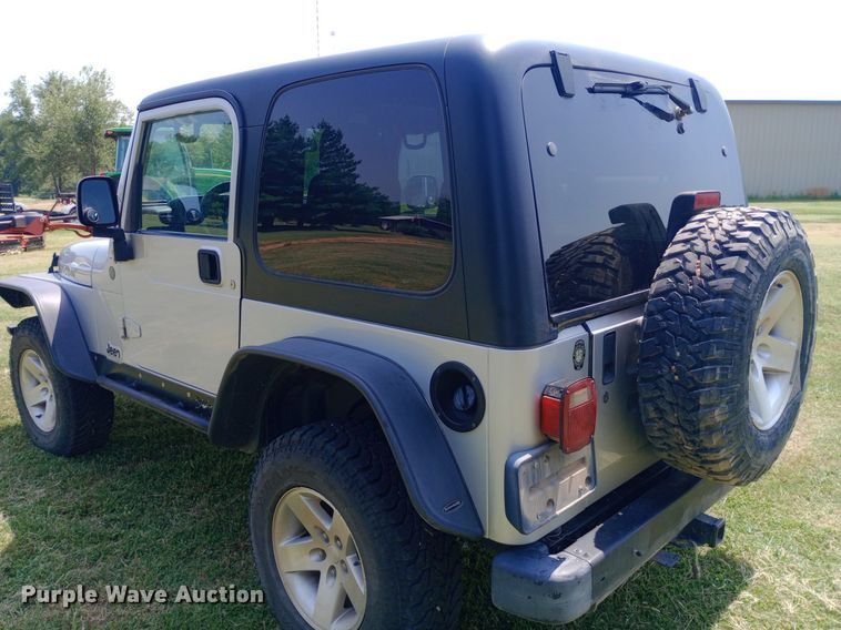 image for item NY9405 2004 Jeep Wrangler SUV