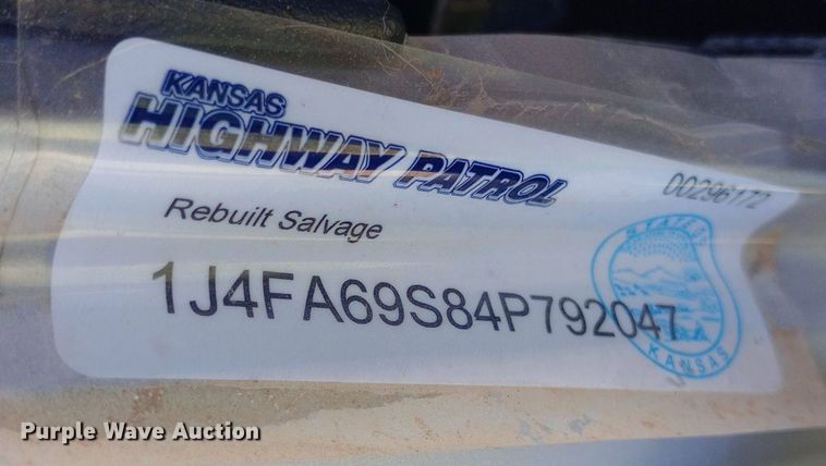 image for item NY9405 2004 Jeep Wrangler SUV