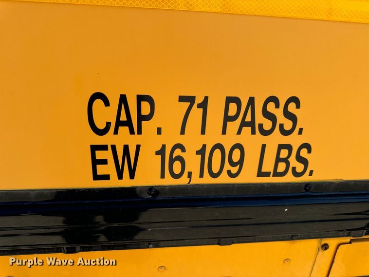 image for item OF9854 2013 IC Corporation  PB10500 school bus
