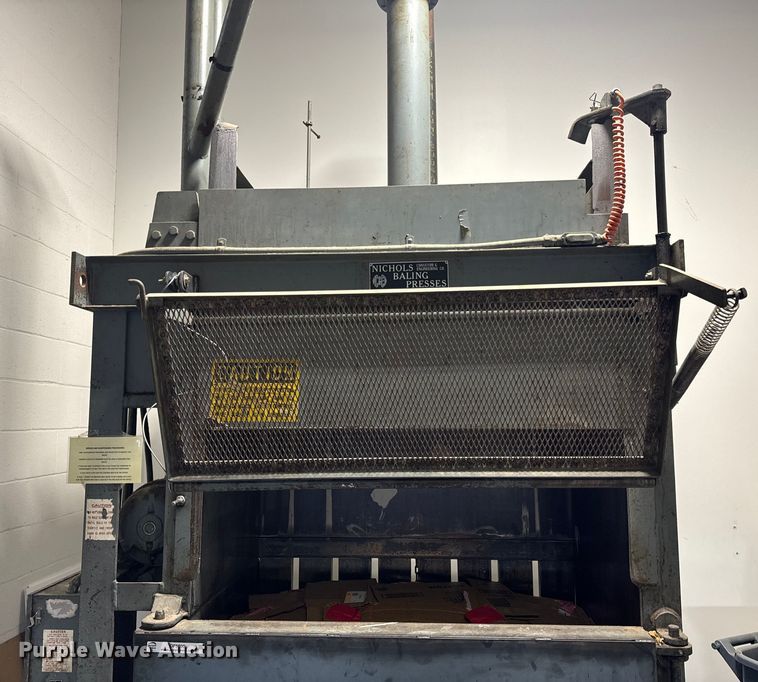 image for item OF9890 Nichols Baling Presses EA30485HDFP cardboard compactor/baler