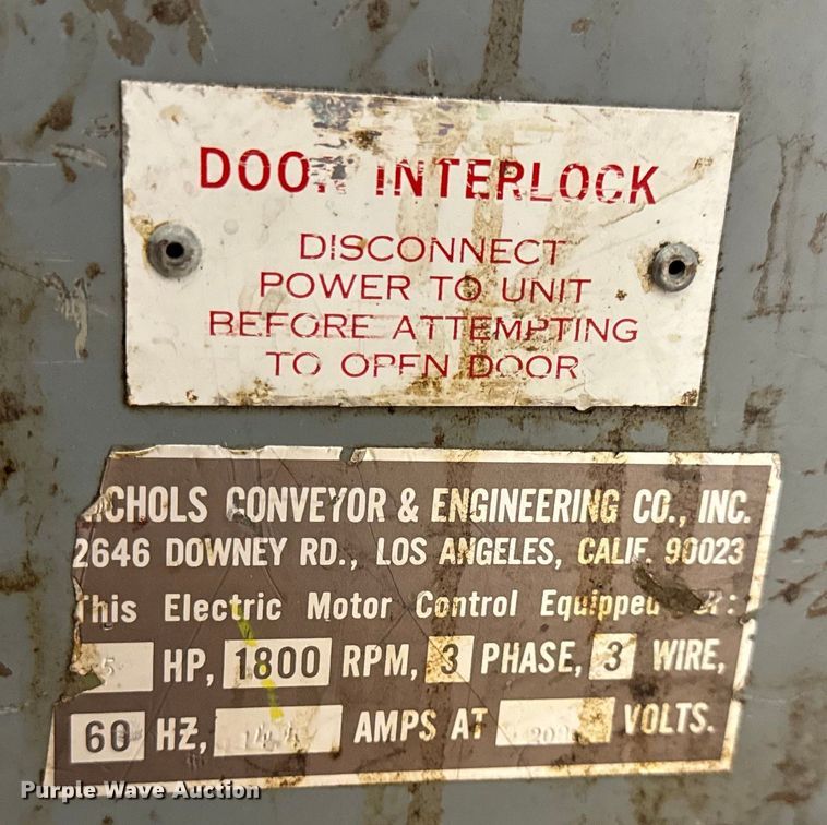 image for item OF9890 Nichols Baling Presses EA30485HDFP cardboard compactor/baler