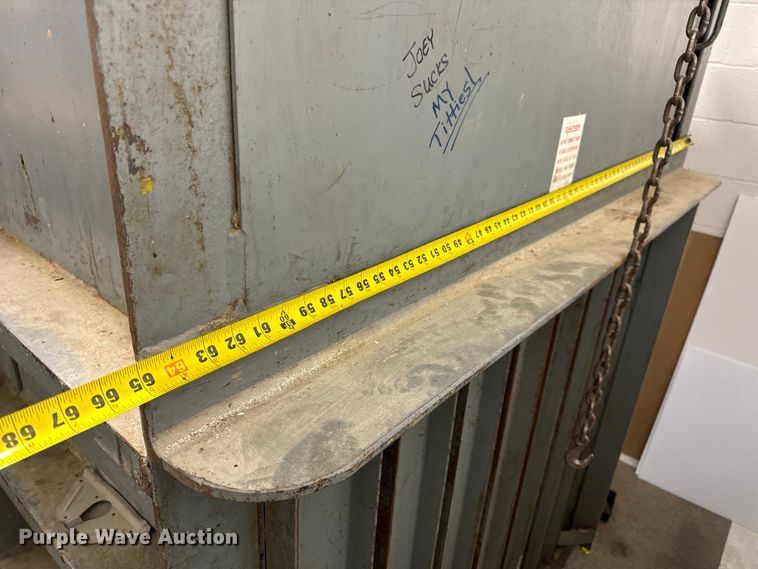 image for item OF9890 Nichols Baling Presses EA30485HDFP cardboard compactor/baler