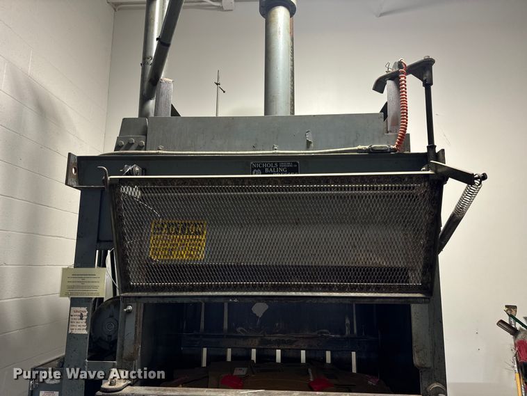 image for item OF9890 Nichols Baling Presses EA30485HDFP cardboard compactor/baler