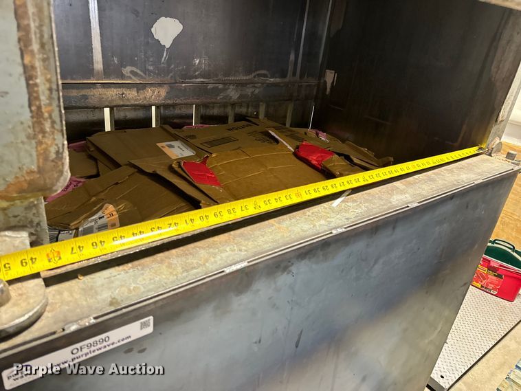 image for item OF9890 Nichols Baling Presses EA30485HDFP cardboard compactor/baler