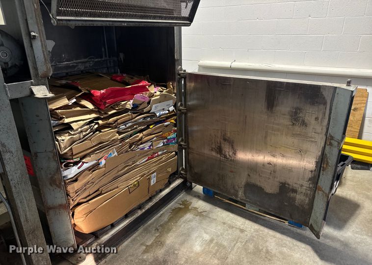 image for item OF9890 Nichols Baling Presses EA30485HDFP cardboard compactor/baler