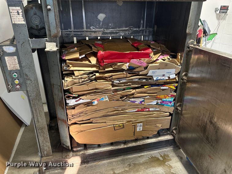 image for item OF9890 Nichols Baling Presses EA30485HDFP cardboard compactor/baler