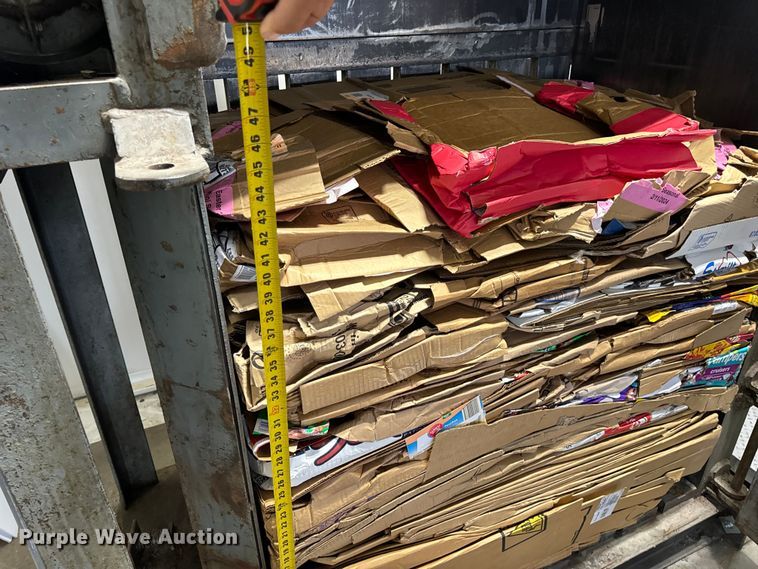 image for item OF9890 Nichols Baling Presses EA30485HDFP cardboard compactor/baler