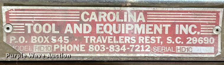 image for item OM9560 Carolina HD10 band saw