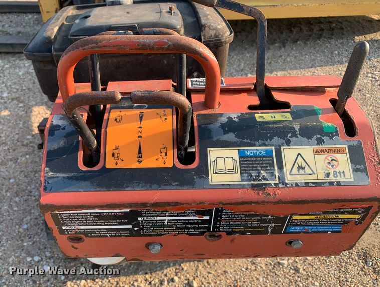 image for item DM1751 2010 Ditch Witch RT12 trencher