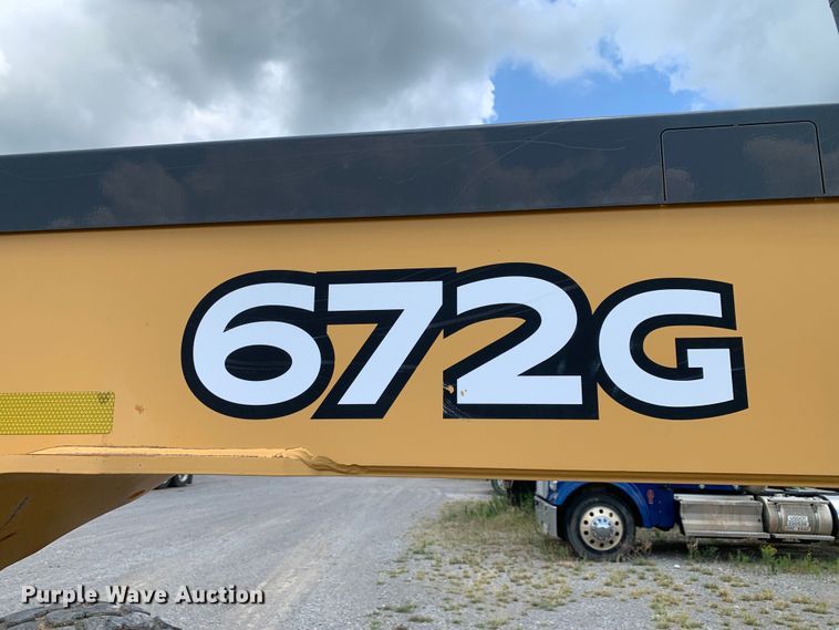 image for item DM7942 2013 John Deere  672G motor grader