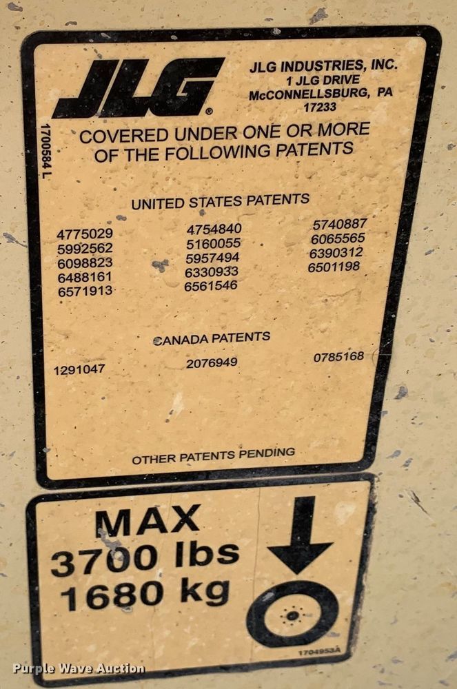 image for item DM7945 2006 JLG M4069 scissor lift