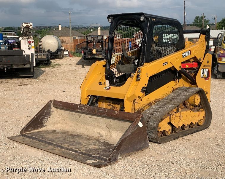 image for item DM7952 2021 Caterpillar 259D3 tracked skid steer loader