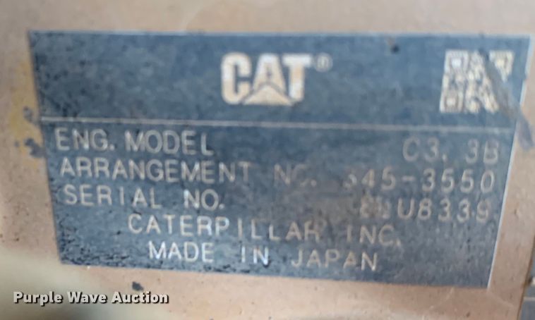 image for item DM7952 2021 Caterpillar 259D3 tracked skid steer loader