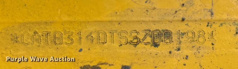 image for item DO6631 2010 Caterpillar 314D LCR excavator