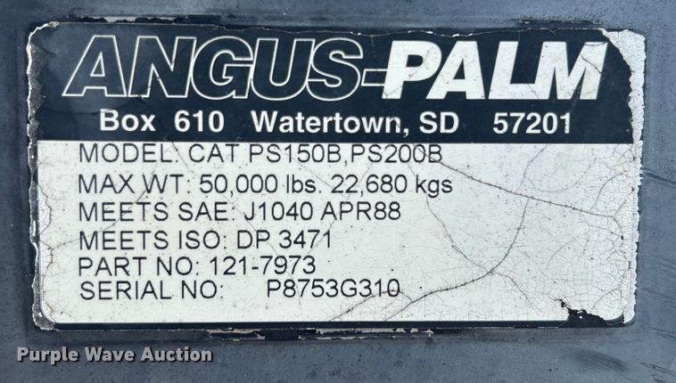 image for item DO6632 2000 Caterpillar PS-150B pneumatic roller