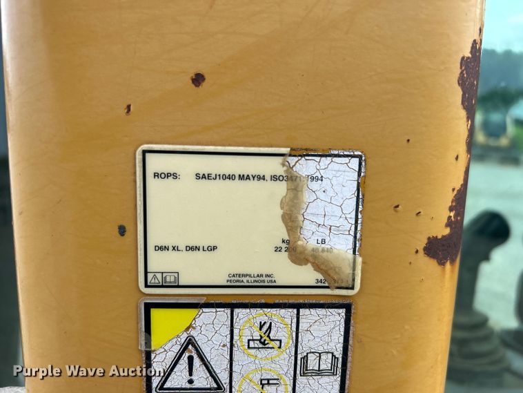 image for item DO6635 2012 Caterpillar D6N XL dozer