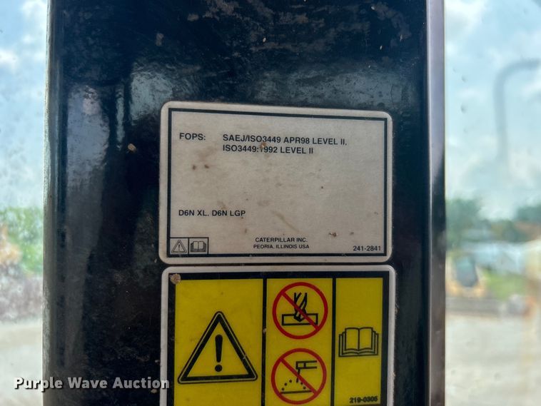 image for item DO6635 2012 Caterpillar D6N XL dozer