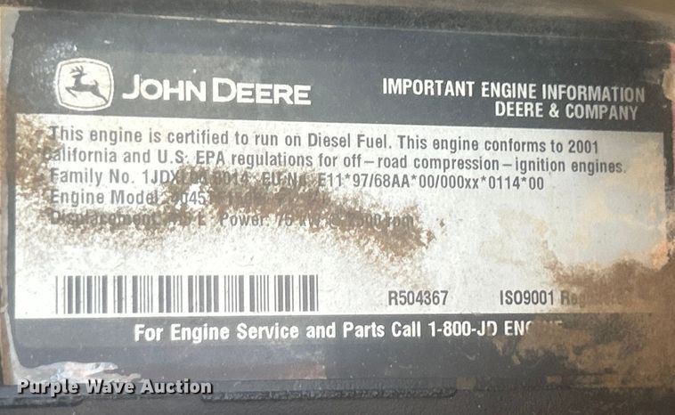image for item DO6641 2001 Terex SS-842C telehandler