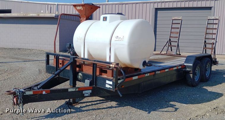 image for item DP1216 2016 Texas Pride equipment trailer with fluid mixer