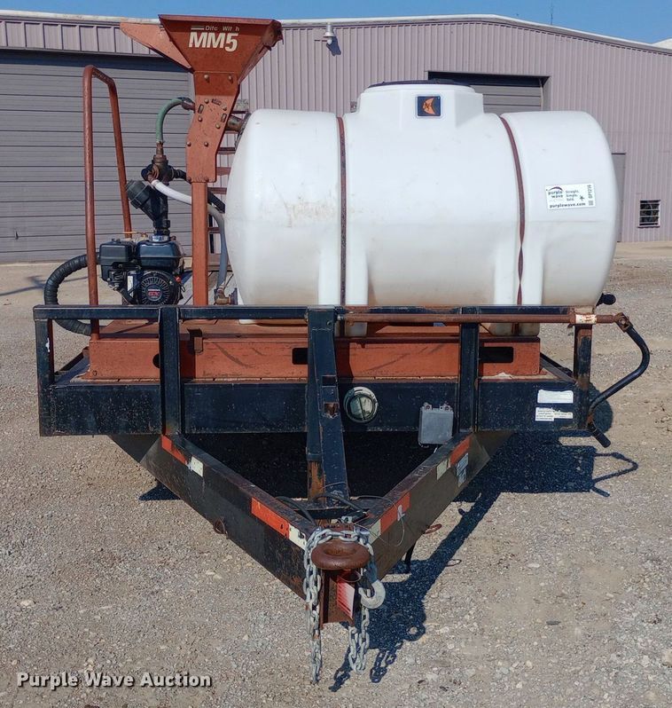 image for item DP1216 2016 Texas Pride equipment trailer with fluid mixer