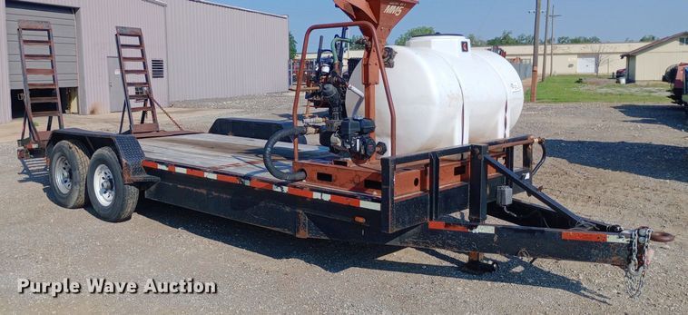 image for item DP1216 2016 Texas Pride equipment trailer with fluid mixer