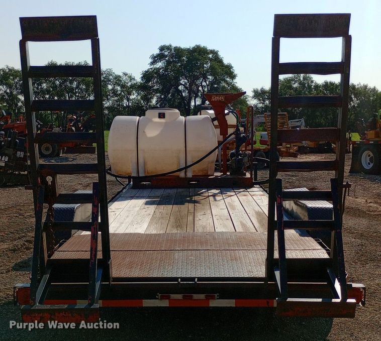 image for item DP1216 2016 Texas Pride equipment trailer with fluid mixer