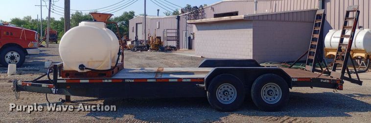 image for item DP1216 2016 Texas Pride equipment trailer with fluid mixer