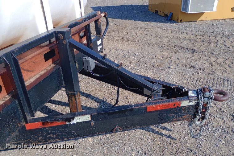 image for item DP1216 2016 Texas Pride equipment trailer with fluid mixer