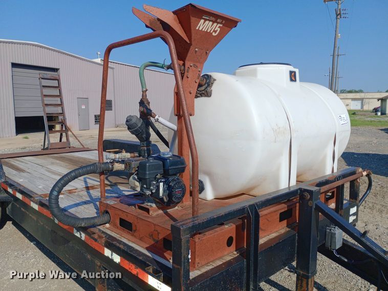image for item DP1216 2016 Texas Pride equipment trailer with fluid mixer