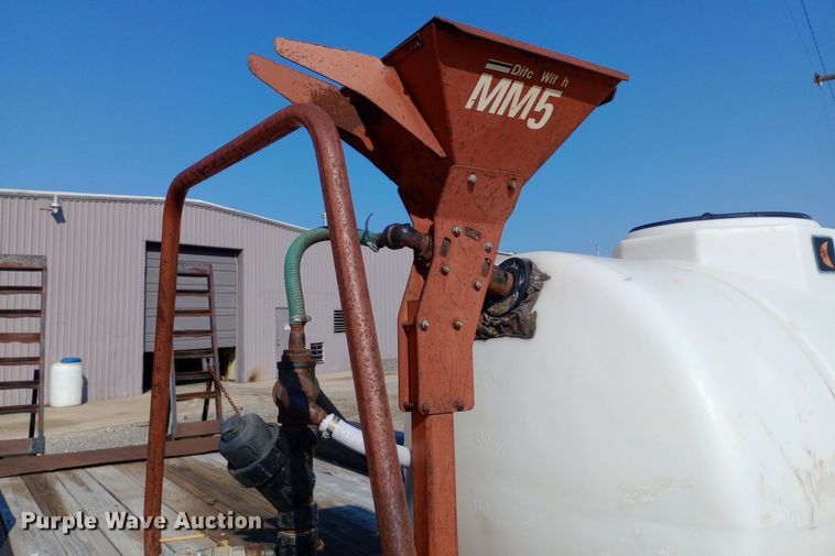 image for item DP1216 2016 Texas Pride equipment trailer with fluid mixer