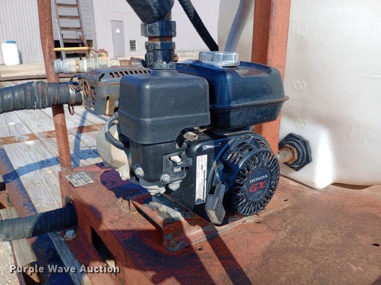 image for item DP1216 2016 Texas Pride equipment trailer with fluid mixer