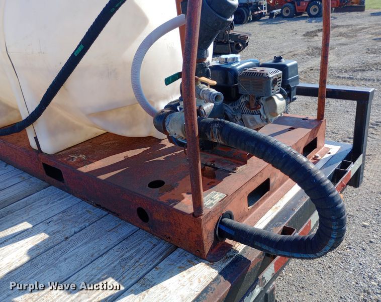 image for item DP1216 2016 Texas Pride equipment trailer with fluid mixer