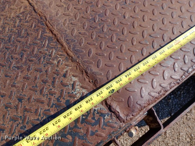 image for item DP1216 2016 Texas Pride equipment trailer with fluid mixer