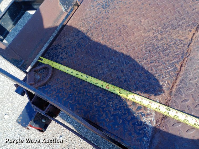 image for item DP1216 2016 Texas Pride equipment trailer with fluid mixer