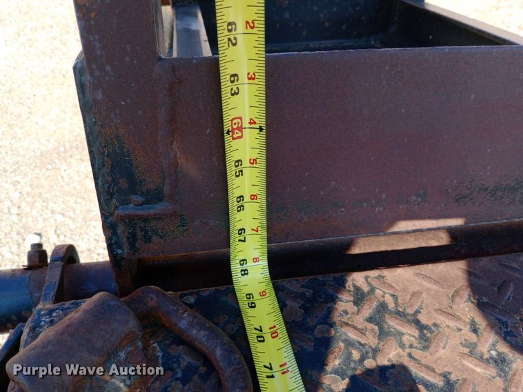 image for item DP1216 2016 Texas Pride equipment trailer with fluid mixer